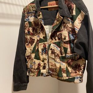 Colorful Western Patchwork Jacket